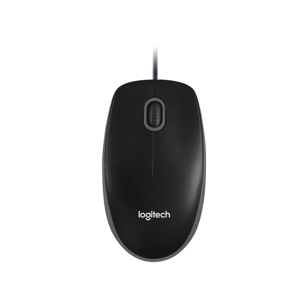 LOGITECH Wired Optical Mouse B100 [910-006605]