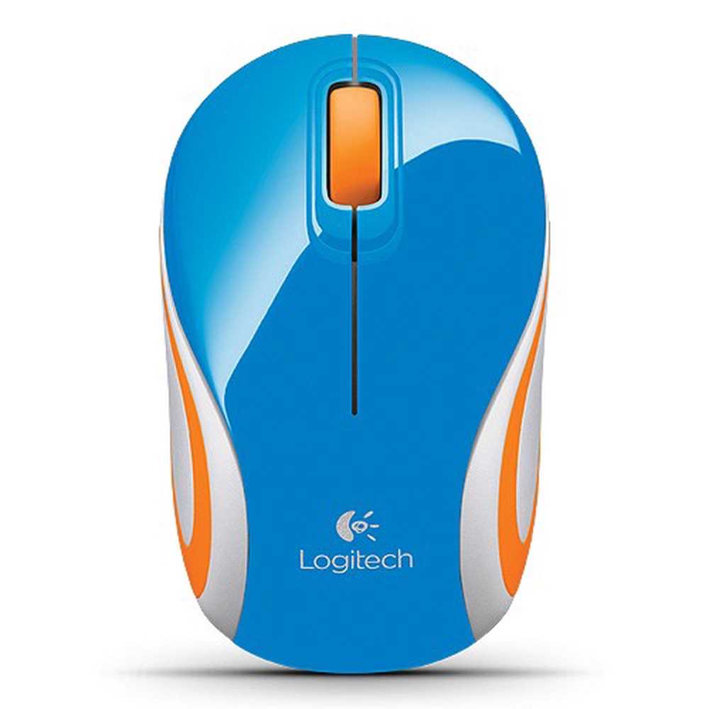 LOGITECH Wireless Mini Mouse M187 [910-002743] - Blue