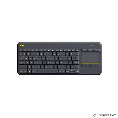 LOGITECH Wireless Touch Keyboard K400 Plus - Black