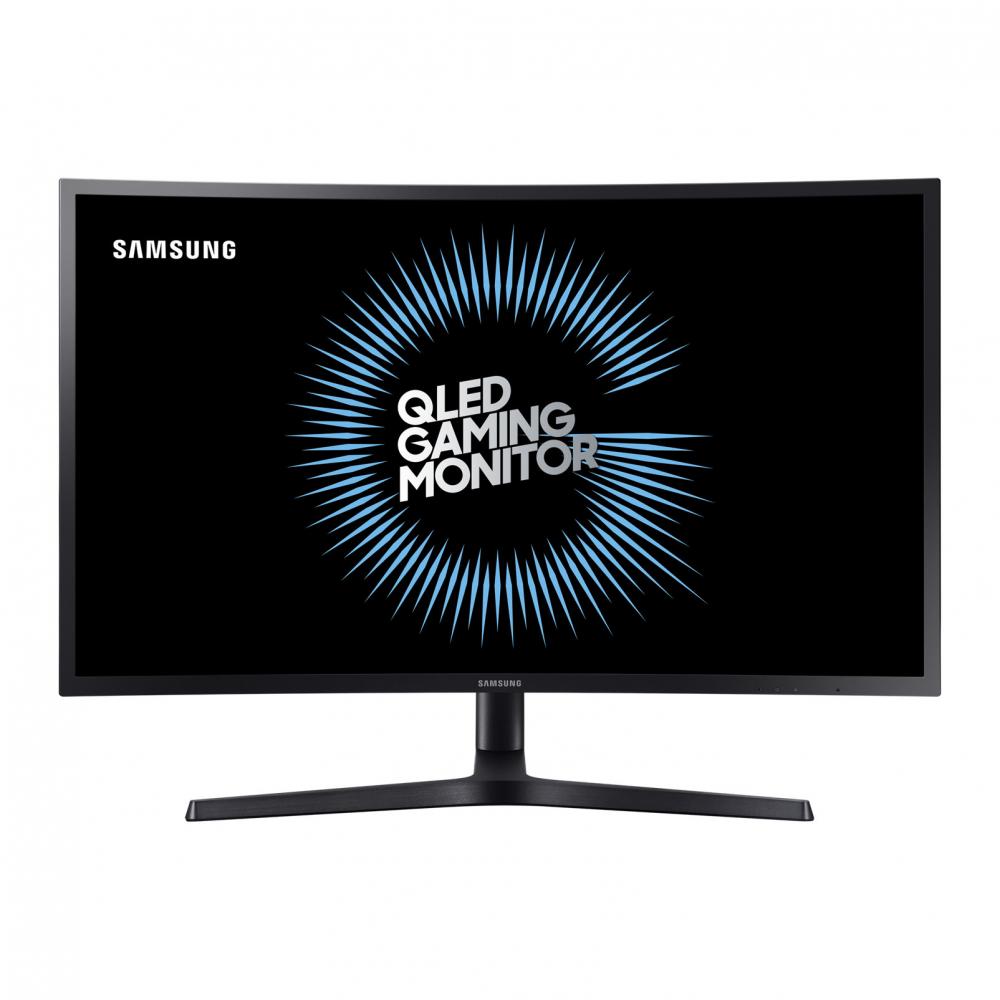 SAMSUNG QLED Gaming Monitor 26.9 Inch C27HG70QQE [LC27HG70QQEXXD]