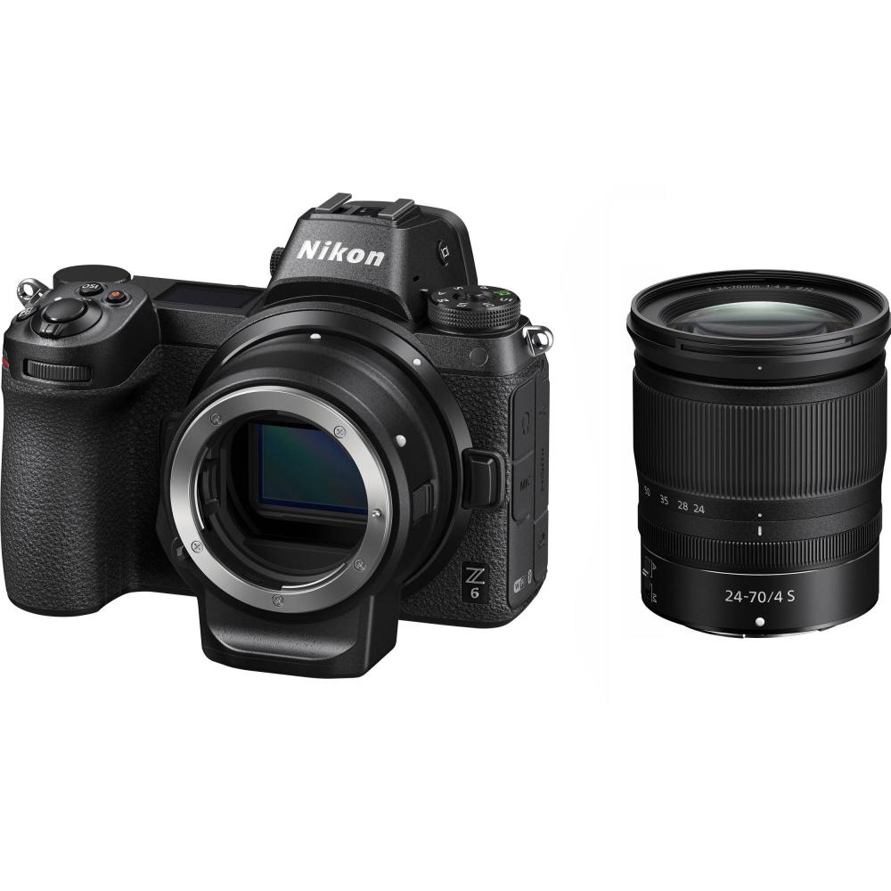 NIKON Z6 Kit with 24-70mm Lens + FTZ Mount Adapter Kit