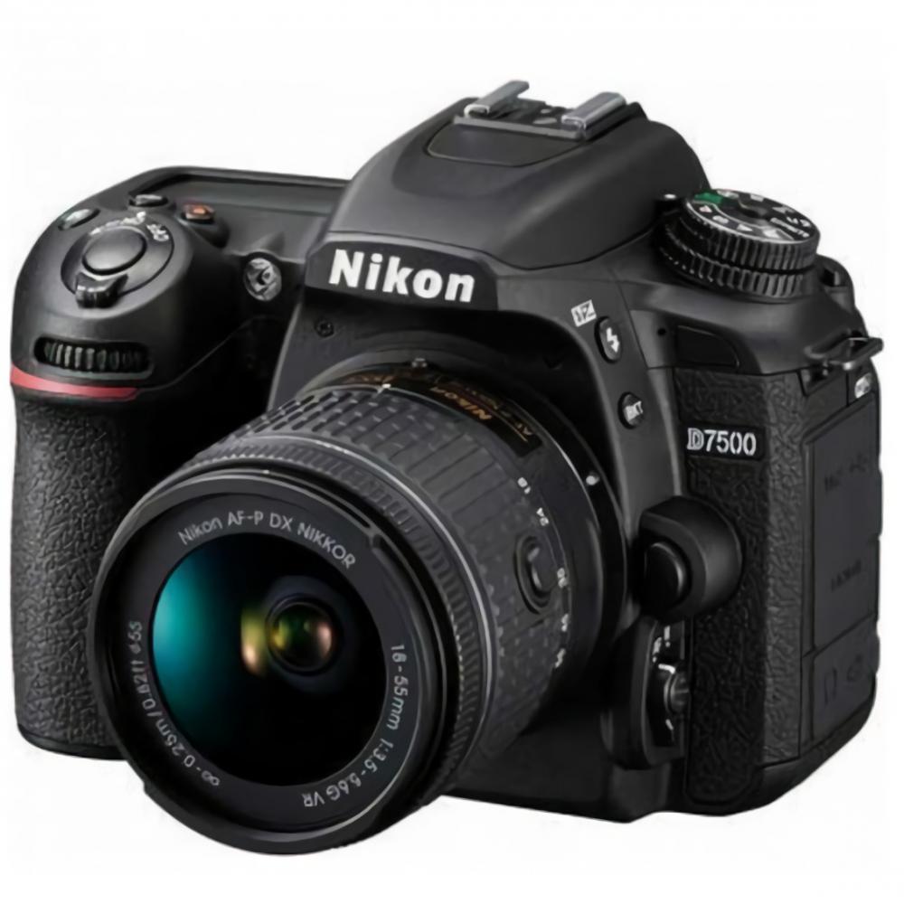 NIKON D7500 DSLR Camera with AF-P DX 18-55mm VR KIT