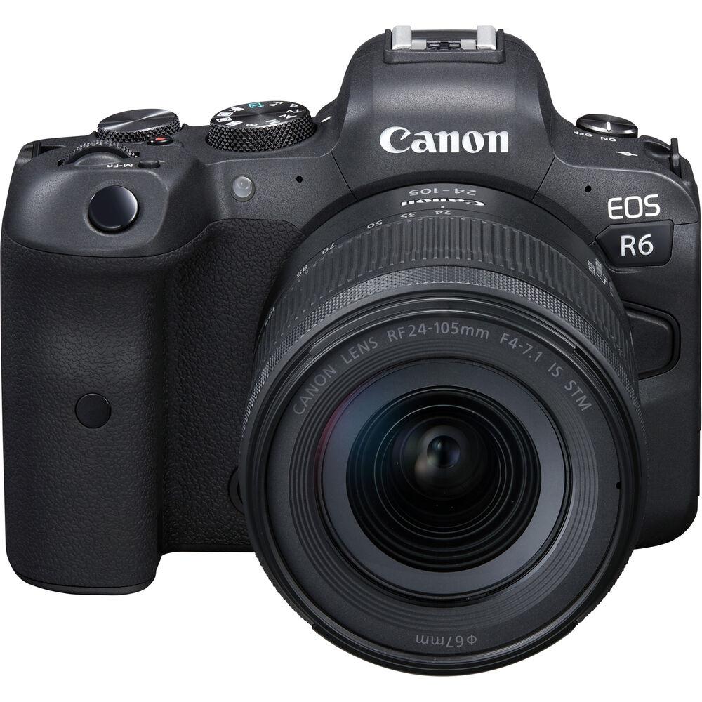 CANON EOS R6 Mirrorless with 24-105mm f/4-7.1 IS STM Lens