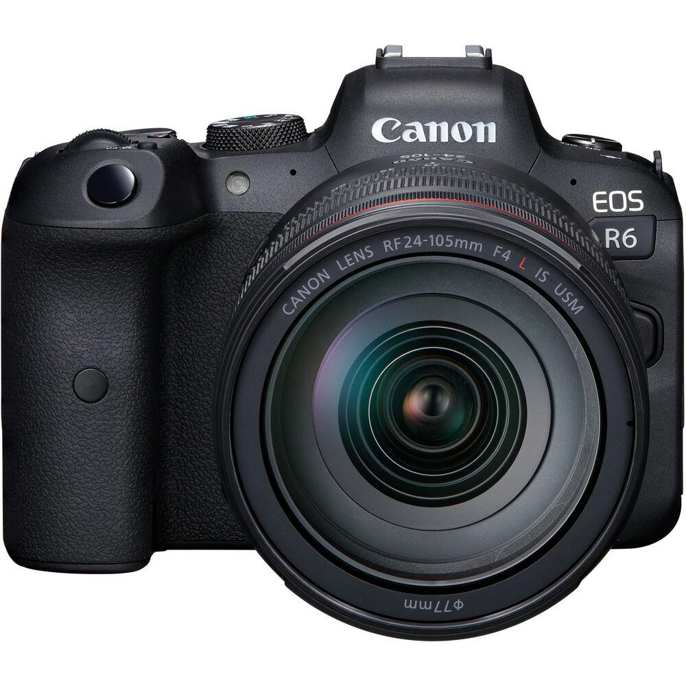 CANON EOS R6 Mirrorless with 24-105mm f/4L IS USM Lens