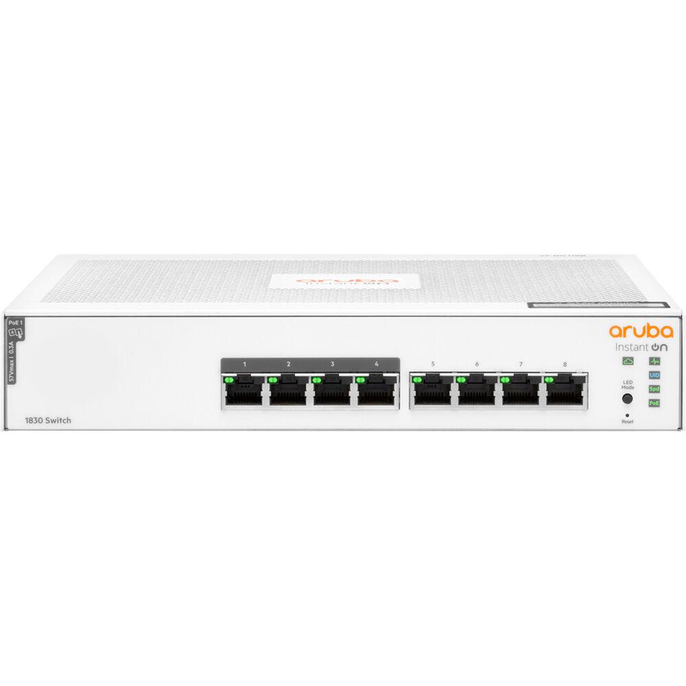 ARUBA Instant On 1830 8G 4p Class4 PoE 65W Switch