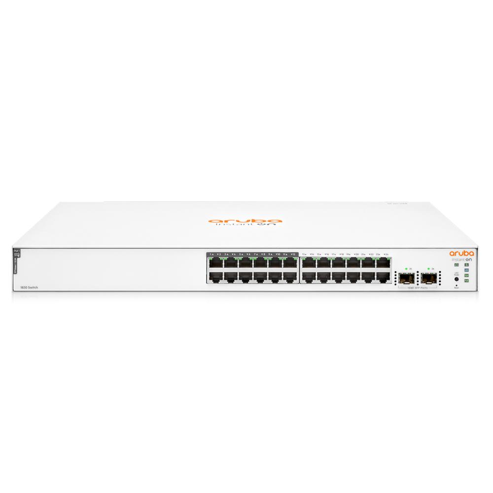 ARUBA Instant On 1830 24G 12p Class4 PoE 2SFP 195W Switch JL813A