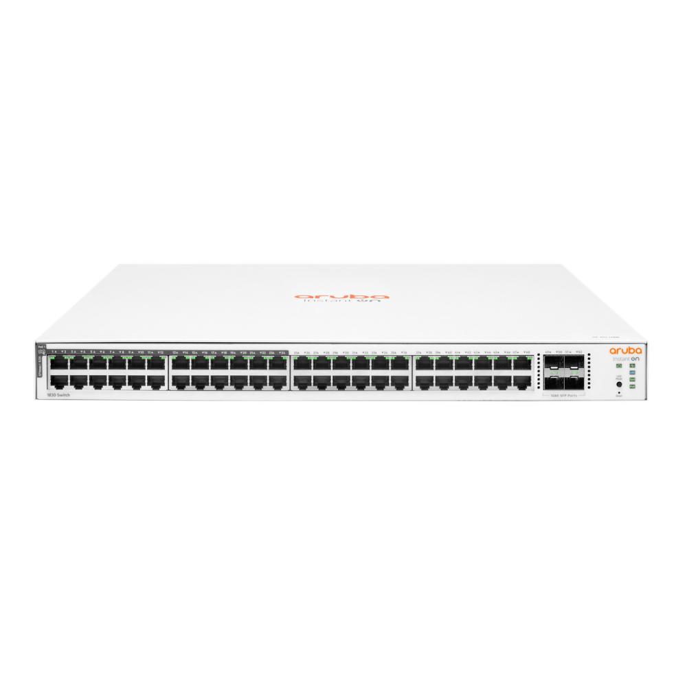 ARUBA JL815A Instant On 1830 48G 24p Class4 PoE 4SFP 370W Switch