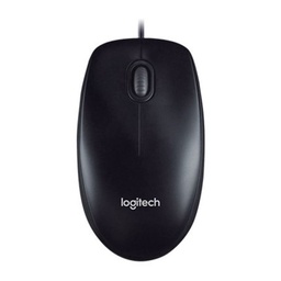 [3315524603] LOGITECH Wired Optical Mouse M100r Arca Clamshell - Black [910-005005]