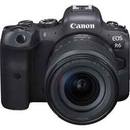 [3337609175] CANON EOS R6 Mirrorless with 24-105mm f/4-7.1 IS STM Lens