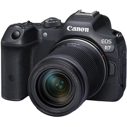 [3339274277] CANON EOS R7 Mirrorless Camera with 18-150mm Lens