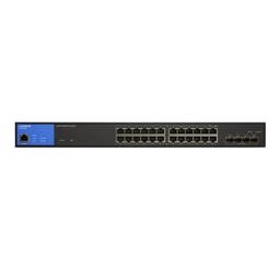 [3337890766] LINKSYS 24-Port Managed Gigabit PoE+ Switch with 4 10G SFP+ Uplinks 410W LGS328MPC-EU